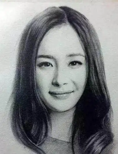 女星素描画,赵丽颖呆萌可爱,佟丽娅温柔美丽,最后一张不敢看