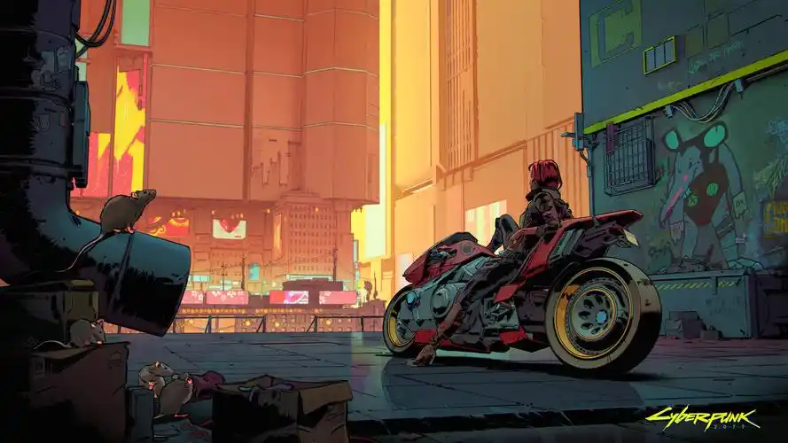 4k赛博朋克2077反乌托邦世界官方壁纸十五连发收藏