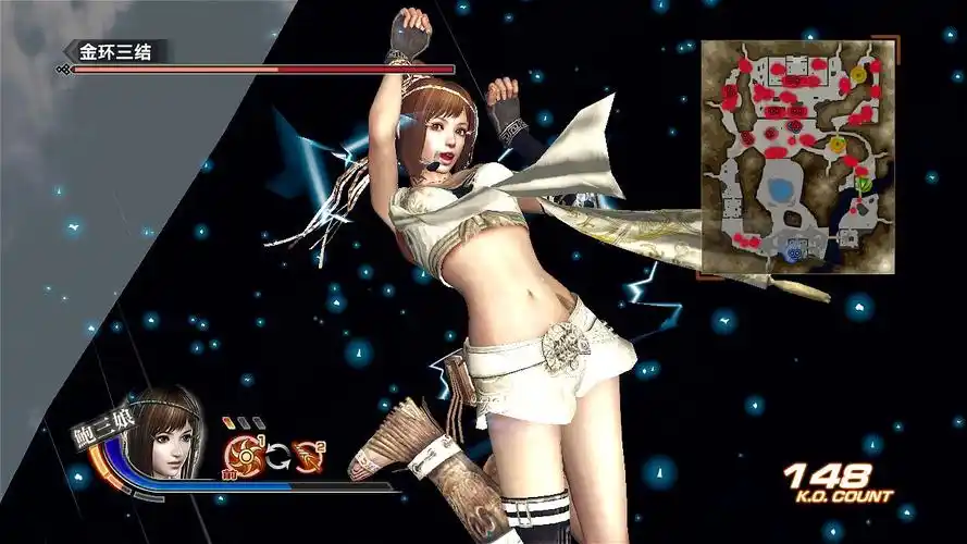 《真三国无双6:猛将传》美化mod分享第四弹 白百合鲍三娘