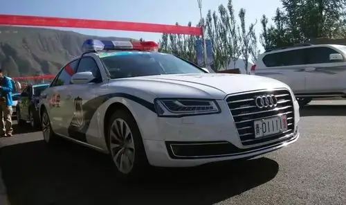 在中国宝马奔驰奥迪警车也可以这么帅