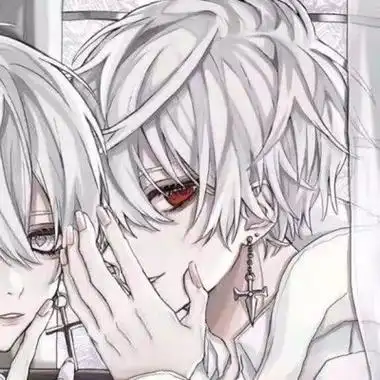 一人一半好看男男头像