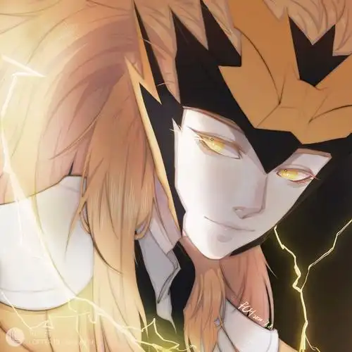 摸摸一个电光刺猬