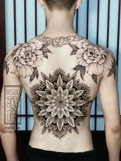 曼陀罗tattoo未完成