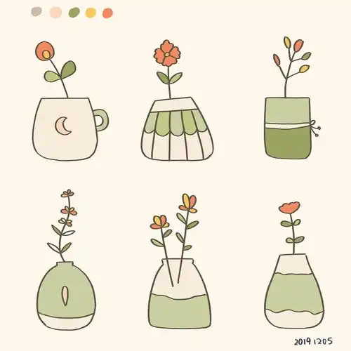 可爱简笔画|插画|创作习作|苓爽_原创作品-站酷zcool