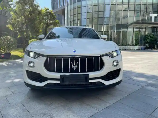 19年6月玛莎拉蒂莱万特高功率s版5折开走75