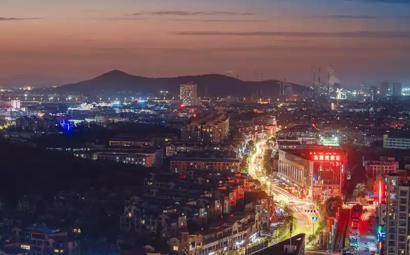 组图丨马鞍山的夜