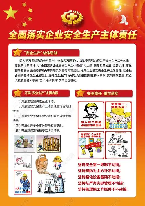 工地宣传栏高档大气安全生产警钟长鸣宣传单psd