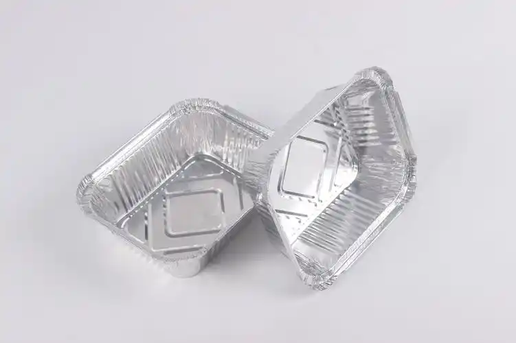 450m一次性家用铝箔食品包装盒可定制长方形锡纸盒型号2550