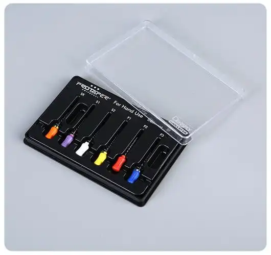 牙科登士柏protaper镍钛锉根管锉登士柏手用大锥度锉21mm25mm混号