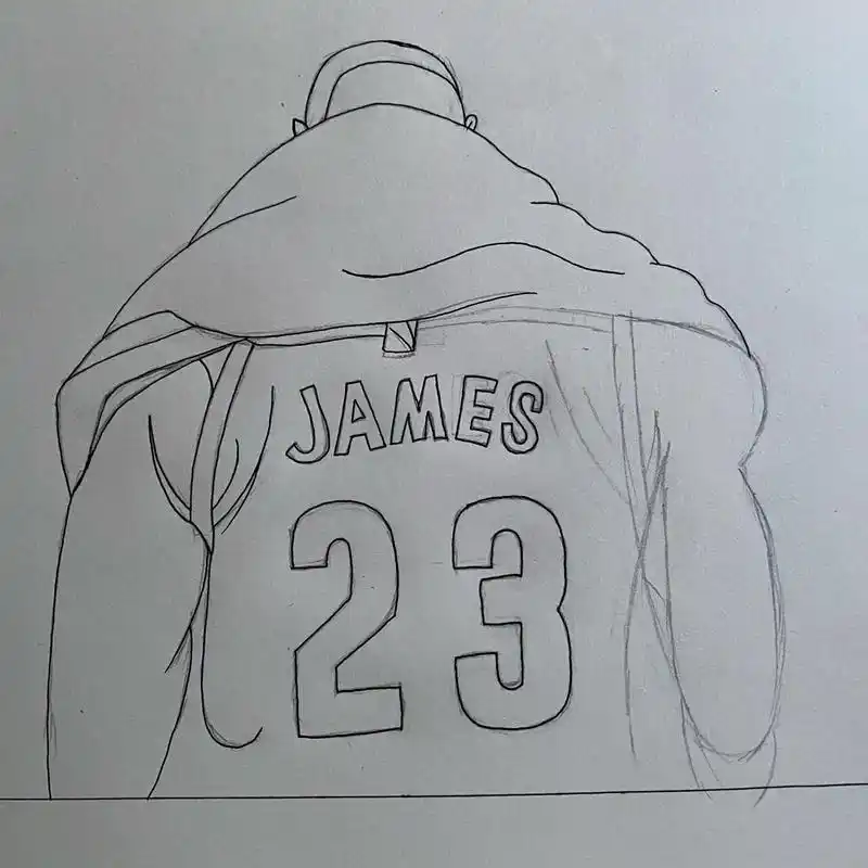 詹姆斯手绘