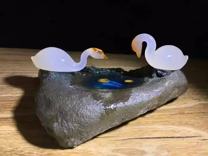 喜欢石头做的手工雕刻作品