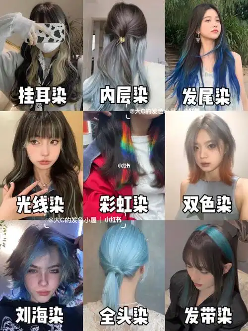99很多宝子都尝试过全头染发93那么你要看看98挂耳染98内层