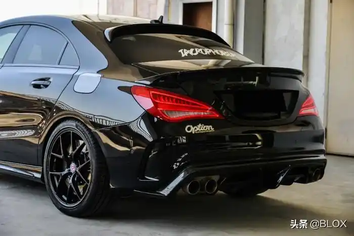 三年打造低趴黑武士奔驰cla260改装分享