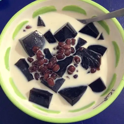 evan_l809做的红豆牛奶龟苓膏