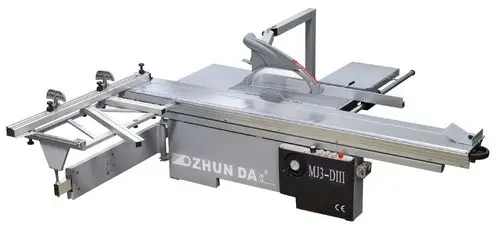 准达机械马氏结构推台锯精密裁板锯木工精密锯多功能斜切锯切板机