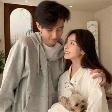 双人真人情侣头像虐狗超拽霸气超甜唯美情头图片