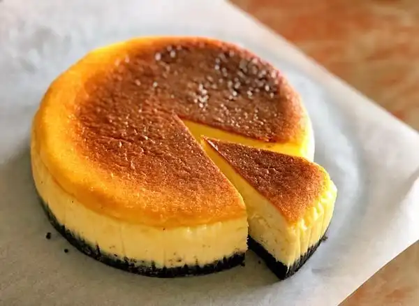 四又希做的经典重芝士蛋糕