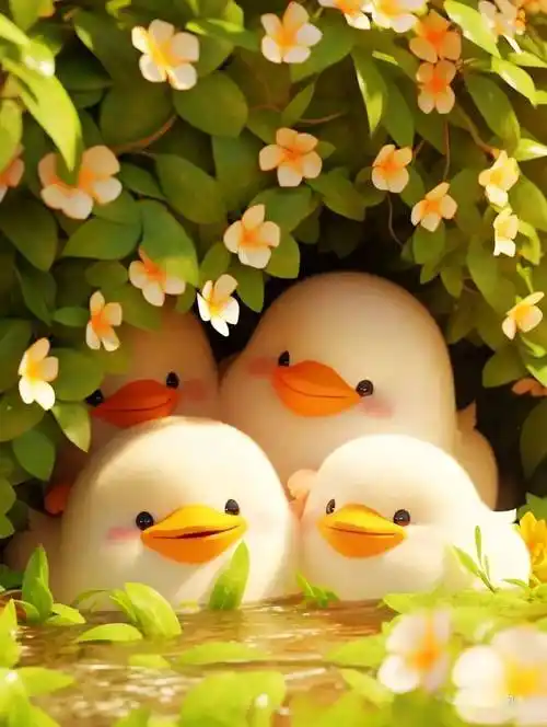 开心鸭,太可爱了~~_网络综合_谢意_图片