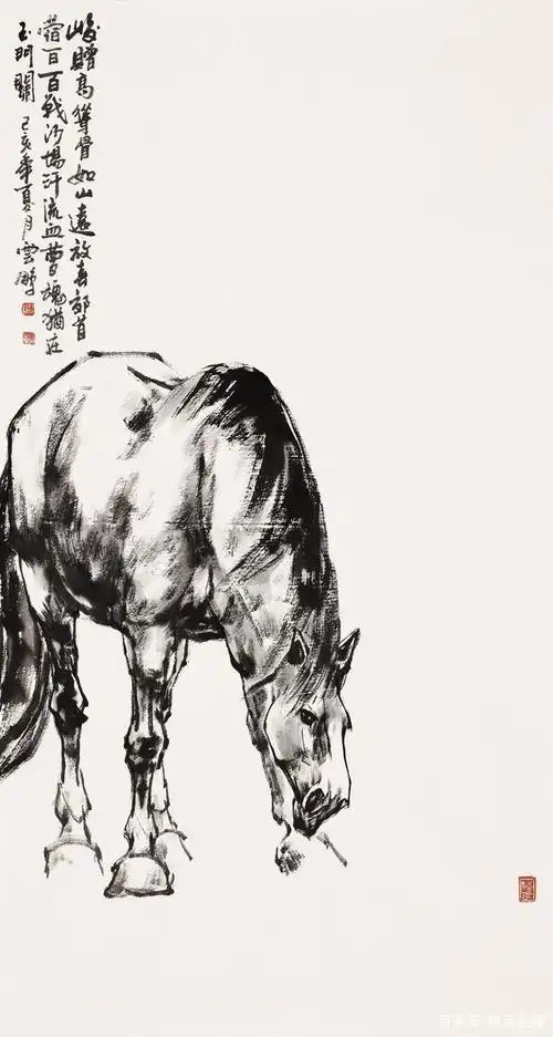 中国马·云鹏水墨马