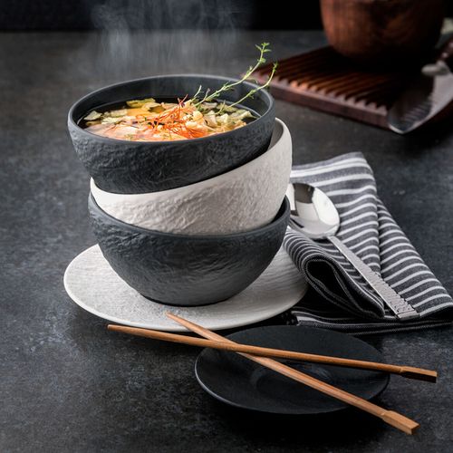 villeroyboch德国唯宝进口rock匠心岩餐具盘子饭碗沙拉碗牛排盘