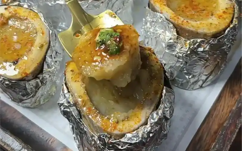 烧烤教程烤牛骨髓