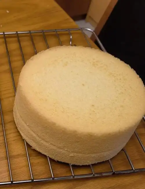 的蛋糕做好啦,大家可以动手试试,超级简单#北鼎烤箱  #无奶油生日蛋糕