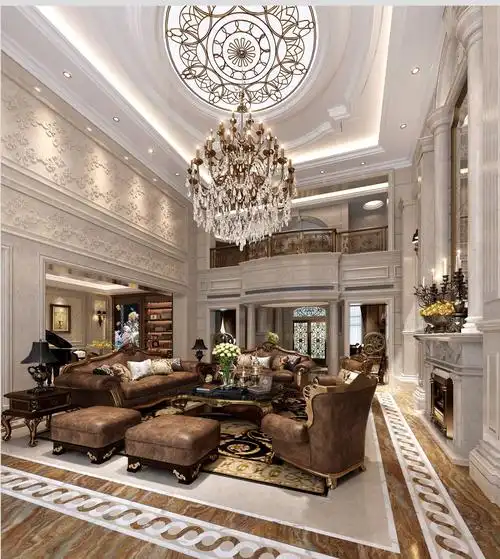 客厅欧式局部别墅装修