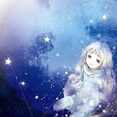 动漫星空情侣头像,求一些动漫人物仰望星空观