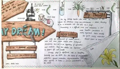 关于openday的英文手抄报身边的英语手抄报