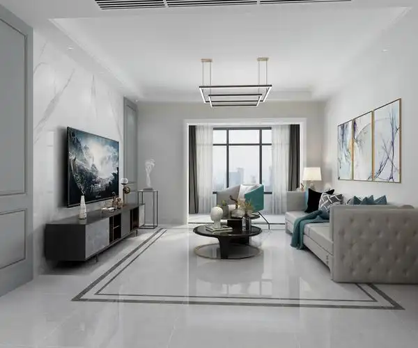 客厅-欧神诺瓷砖效果图