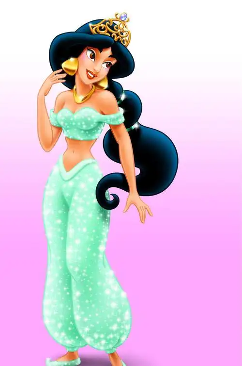 湘钰diy画树脂方钻 迪士尼卡通公主蓝色 卡通 新款无拼