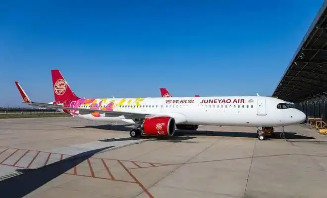 吉祥航空引进首架空客a321neo飞机