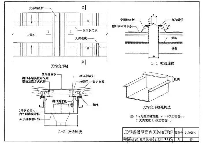 01j925-1压型板图集 45