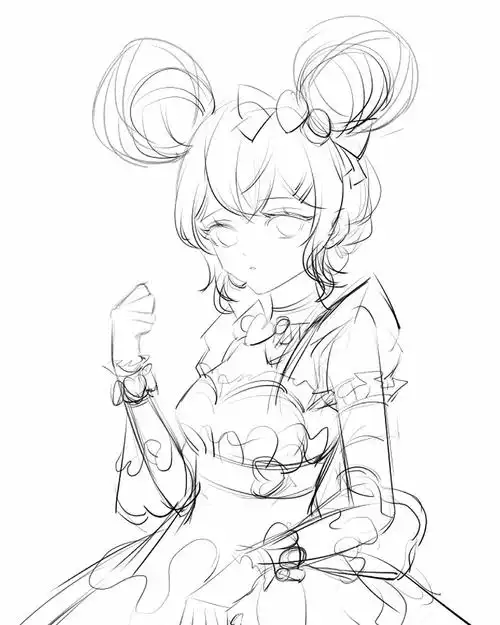 大小姐驾到通通闪开#画画 #王者荣耀 #孙尚香#绘画过程 # - 抖音