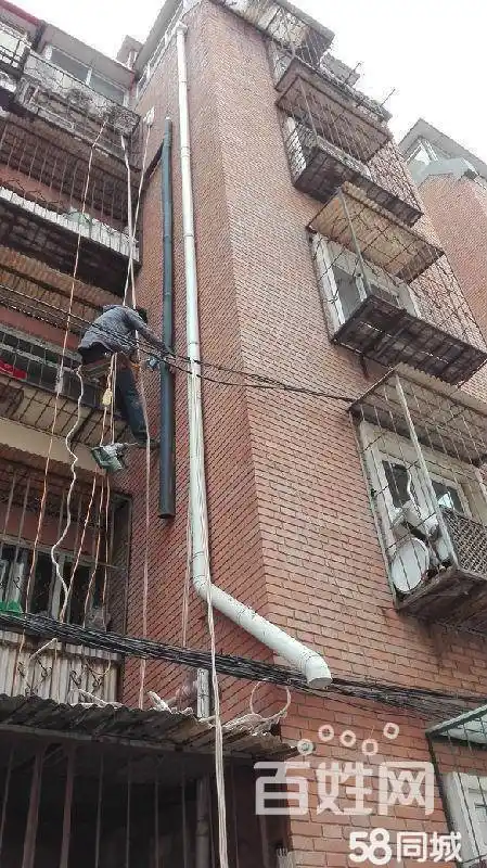 河西区紫金山路专业外墙落水管维修改造,雨水管安装