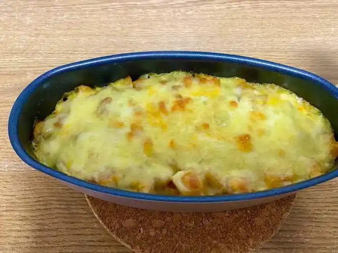 好吃到舔盘的芝士焗饭