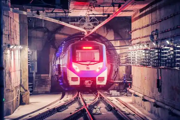 杭州地铁上新了小蓝试跑小黄就位