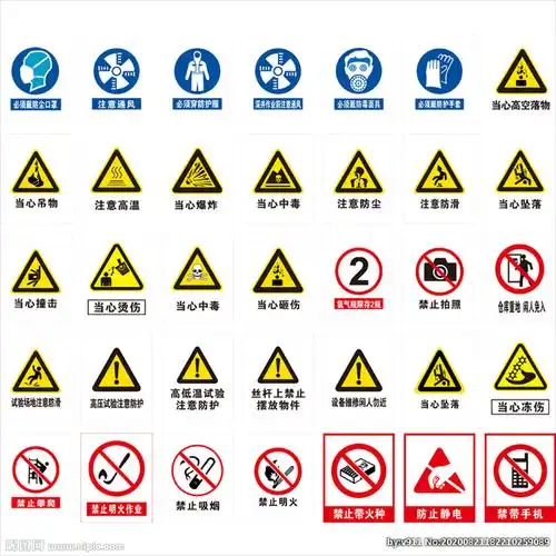 危险物标识牌图片