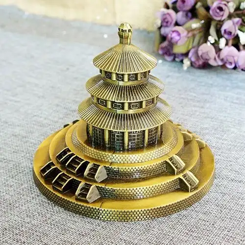 耀莎厂家直销合金工艺品 天坛模型金属礼物北京旅游纪念物 天坛