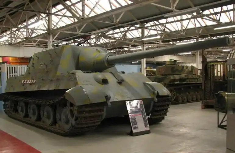 二战德国新型战车的猎虎