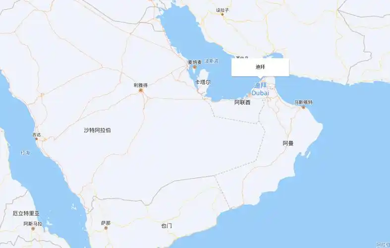 迪拜是哪个国家的?迪拜位置地图