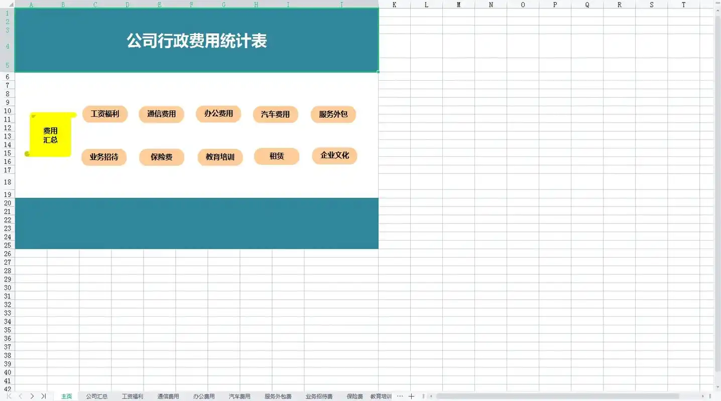 公司行政费用统计表(多图表精细分析)行政费用统计表来啦👀 - 抖音
