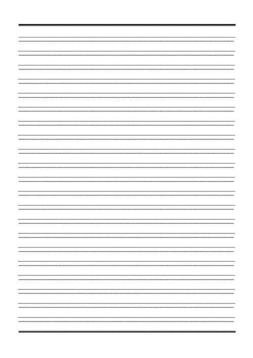 a4横格工作稿纸模板.doc 2页