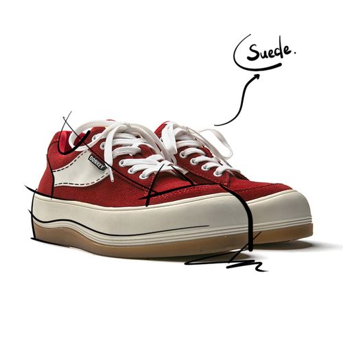 多嘴驴donkey 卡哇伊!韩国小众大头帆布鞋厚底板鞋男鞋子男潮鞋