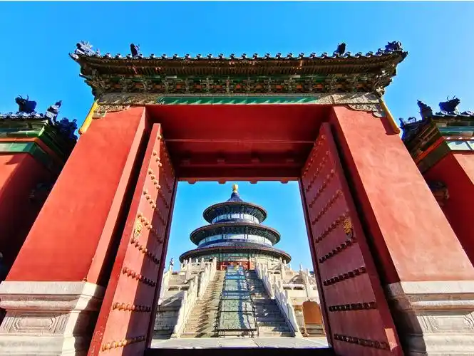 一组北京天坛的网红照片,揭秘拍摄机位和相关技巧