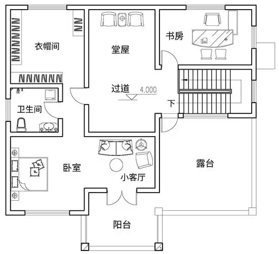 新农村改造的经典二层设计方案. - 轩鼎房屋图纸