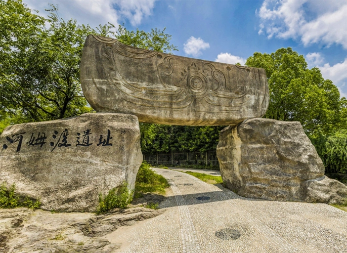 宁波余姚河姆渡遗址收藏