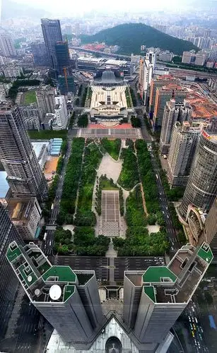 广州城市新中轴线今昔