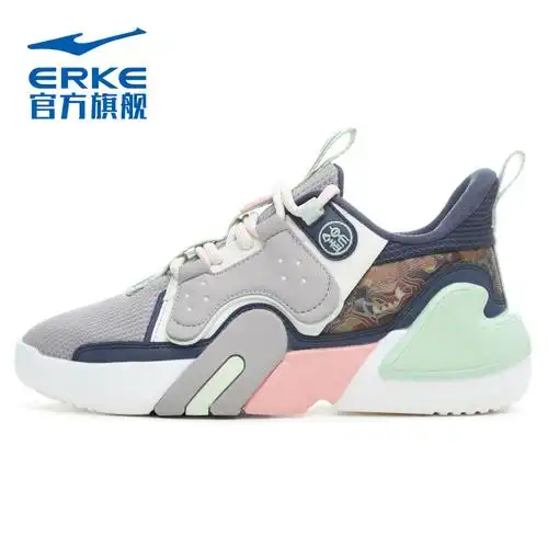 【斗牛】鸿星尔克运动鞋2022春季新款红潮休闲鞋男女跑步鞋子透气