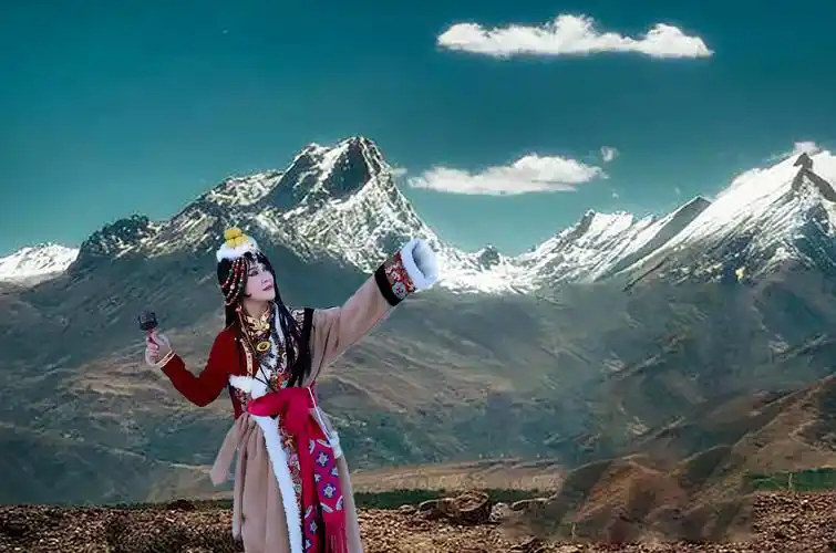 草原的姑娘卓玛拉